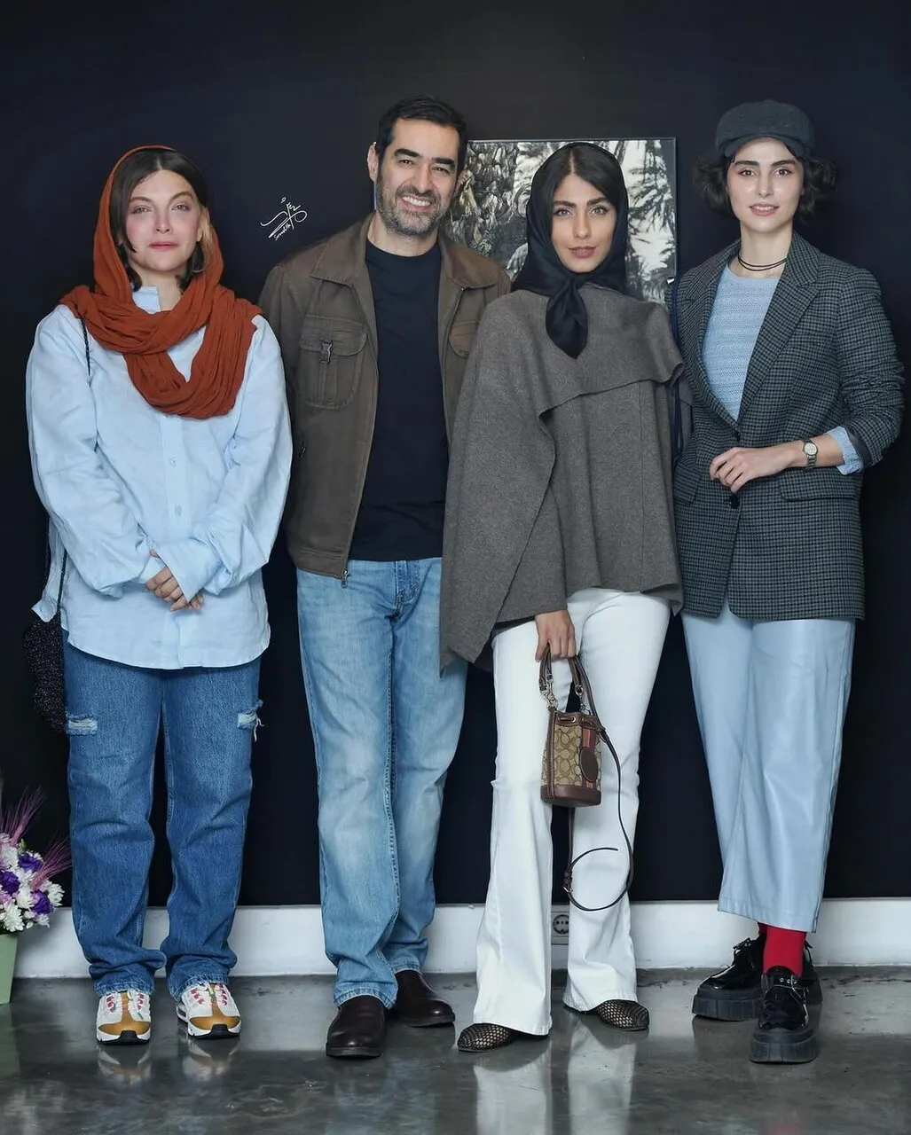 شهاب حسینی و همسرش