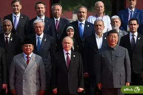 (تصاویر) رژه بزرگ چین؛ حضور پزشکیان و دخترش در عکس یادگاری سران شرکت کننده در مراسم