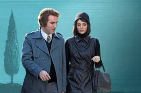 (عکس)‌ گریم متفاوت هوتن شکیبا در پشت صحنه تاسیان