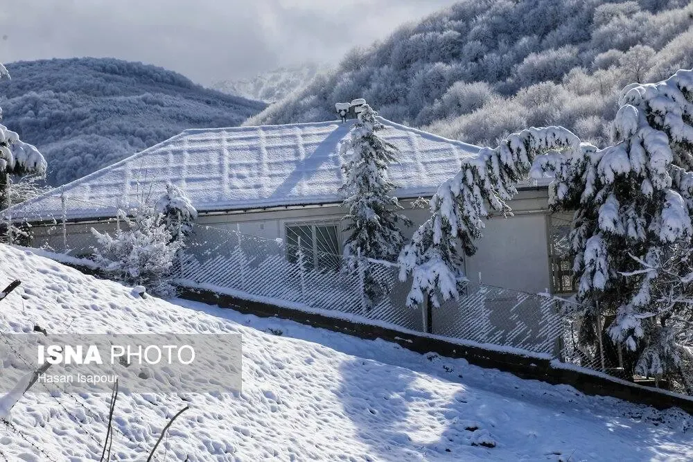 سوادکوه در برف