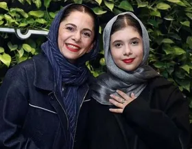 مشهورترین مادر و دختر سینمای ایران در یک قاب صمیمی