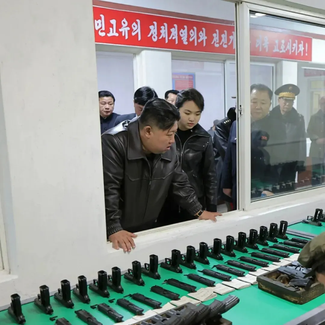 تیراندازی کیم جونگ اون و دخترش