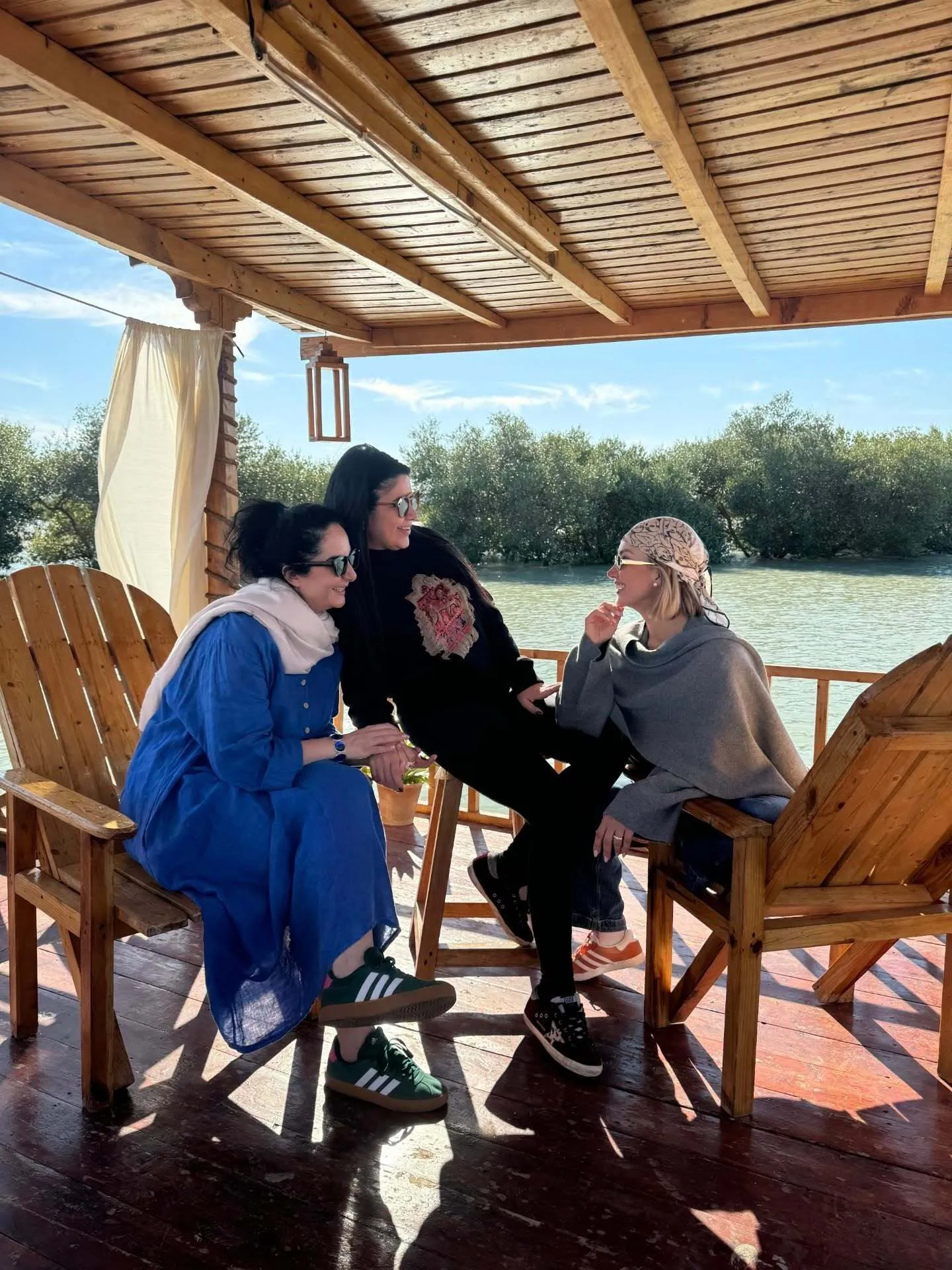 سفر بهرام رادان و همسرش به قشم