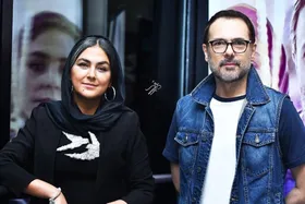 تصاویر | استایل جذاب هدی زین‌العابدین و کوروش تهامی