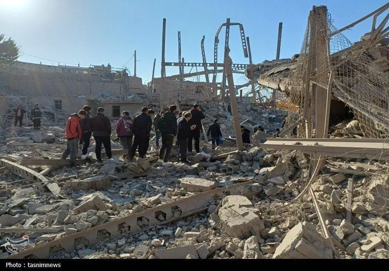 (ویدئو) انفجارهای مهیب در سنندج