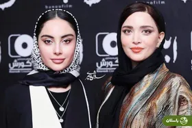 عکس | بهنوش طباطبایی و ترلان پروانه در پشت صحنه سریال «سووشون»