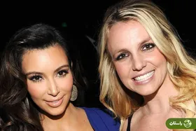دورهمی کیم کارداشیان و خواهرش کلوئی با بریتنی اسپیرز