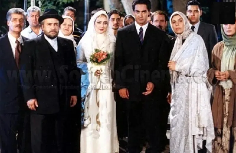 الهام حمیدی در لباس عروس و در اولین فیلم اش