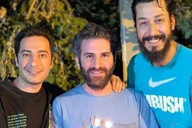 ببینید | ماجرای بامزه استادیوم رفتن هوتن شکیبا، بهرام افشاری و نوید محمدزاده