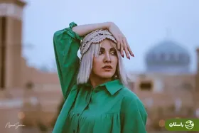 تصاویر جدید و ژست‌های ریحانه رضی بازیگر نقش حوری در سریال تاسیان در یزد