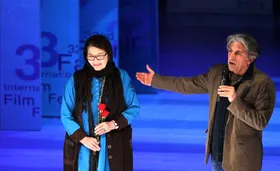 (ویدئو) روایت رضا کیانیان از ماجرای آشنایی با بازیگر زن