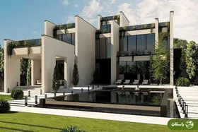 تصاویر | ویلای نور در شاندیز؛ خانه‌ای روشن در قلب طبیعت خراسان