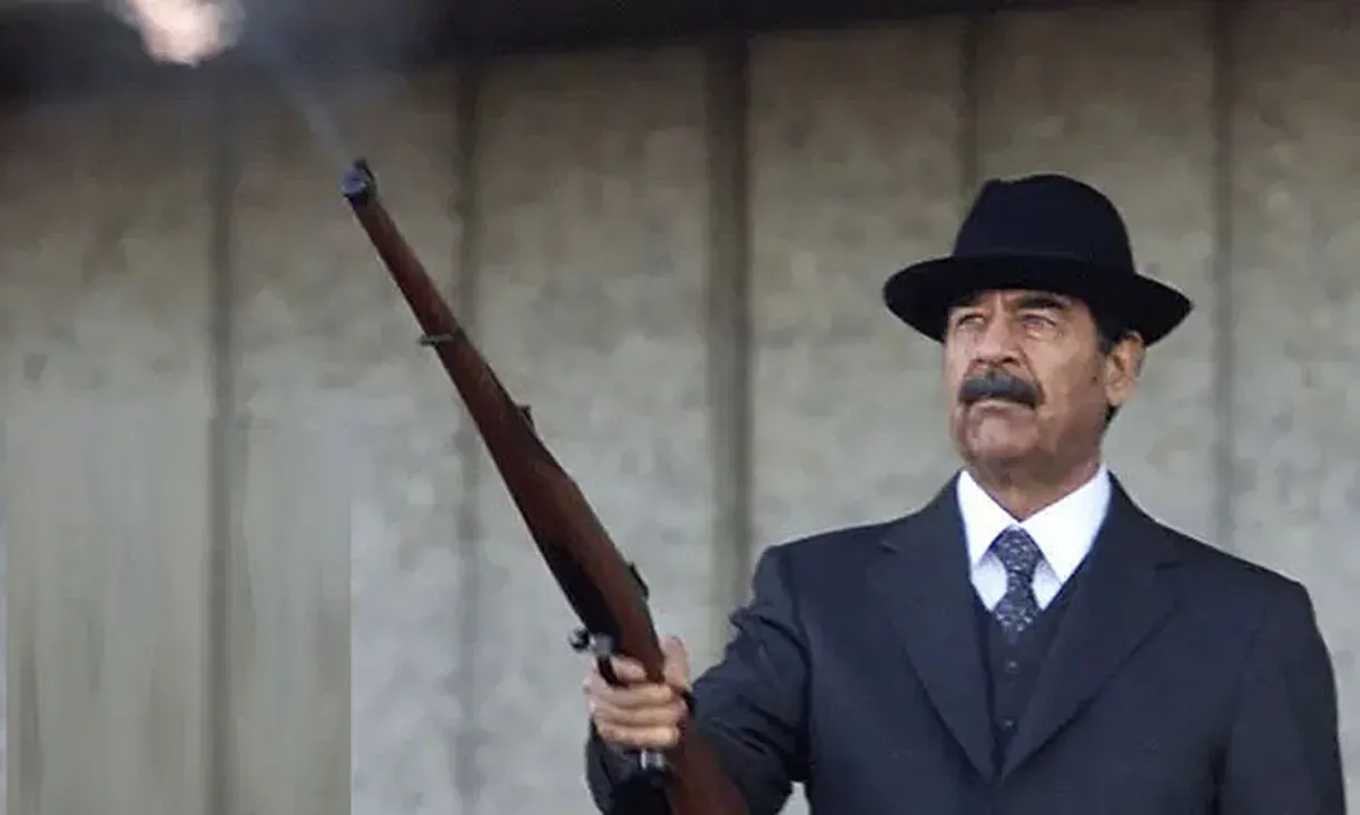 صدام حسین و همسرش صدام حسین و همسرش