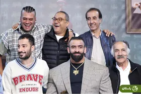 ویدئو | سلفی هادی چوپان با رامبد جوان و نوید محمدزاده  و دیگر بازیگران «زودپز»