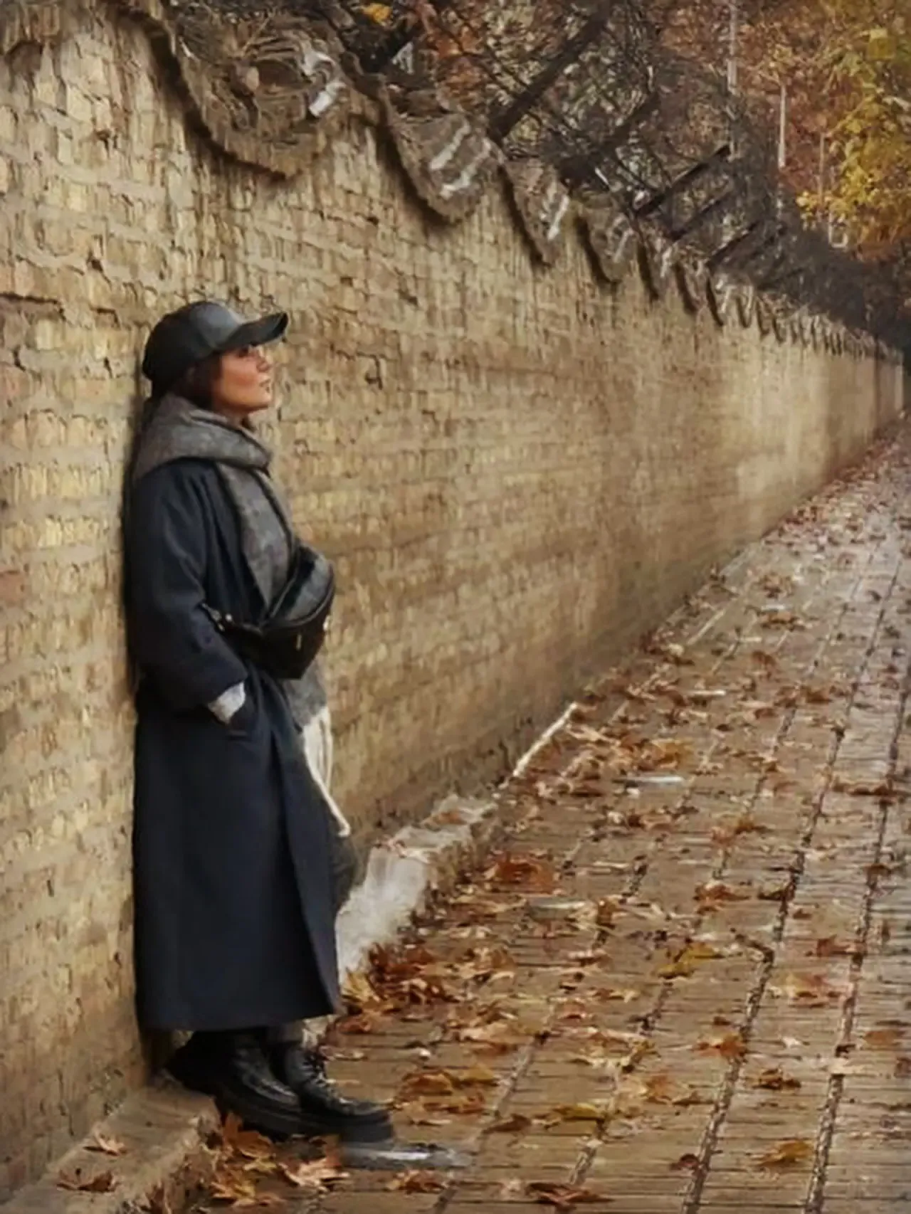 یلدا عباسی در استایل زمستانی