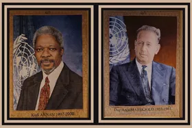 هدیه ماندگار ایران بر دیوارهای سازمان ملل