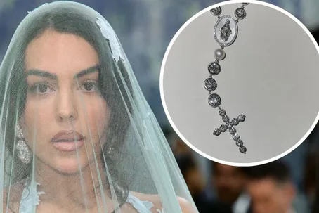 عکس | جورجینا رودریگز، نامزد کریستیانو رونالدو بالاخره عروس شد؛ اما در «مت گالا»!