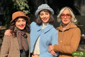 تصاویر | شکار سیگار کشیدن نوید محمدزاده توسط آیسان اسلامی، لیلا حاتمی و آیدا مصباحی در ۲۰۲۲ و قاب زیبای پشت صحنه سریال تاسیان