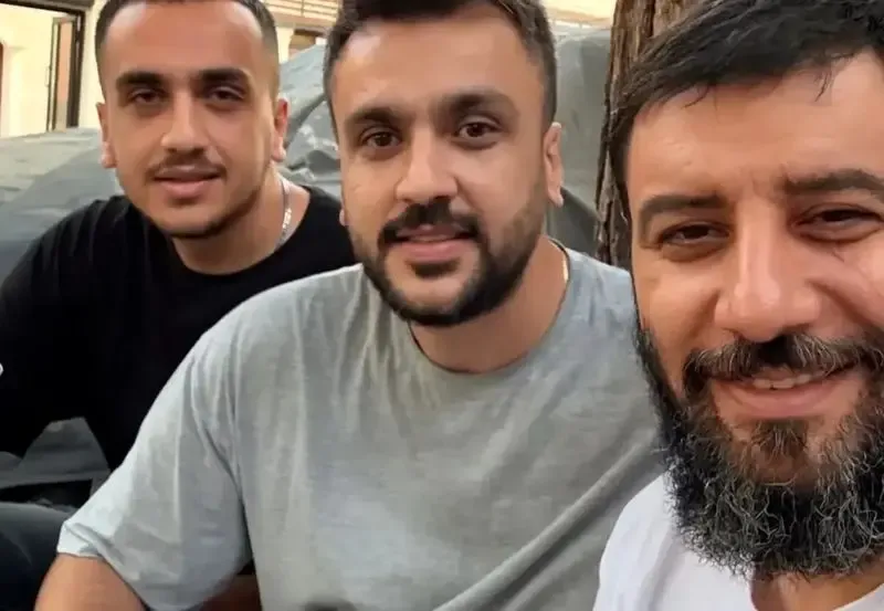 جواد عزتی در پشت صحنه فصل دوم سریال وحشی