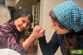 جدیدترین عکس مهسا حجازی و نازنین بیاتی، شیرین و مریم سریال تاسیان