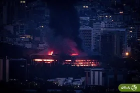 لحظه حمله‌ اسرائیل به صدا و سیمای ایران + ویدئو