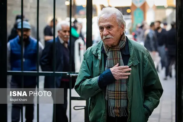 بازیگران پیشکسوت در مراسم یادبود عنایت بخشی