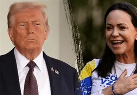 عکس | ترامپ بالاخره جایزه صلح نوبل را دریافت کرد!