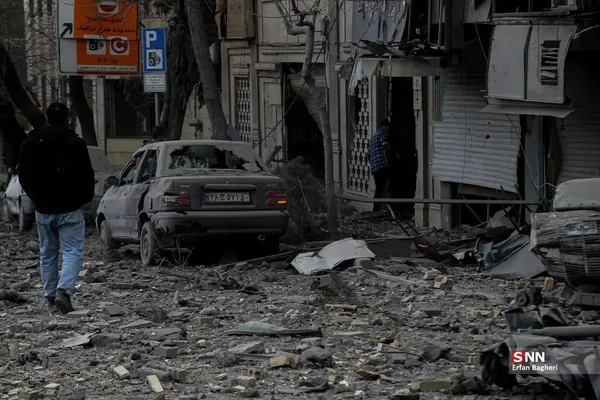 خسارات حمله به خیابان مطهری