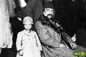 عکس | تونل زمان؛ ژست خاص «گلین خانم، اولین همسر عقدی ناصرالدین‌شاه»؛ دهه ۱۲۵۰