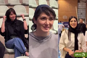 ویدئو | حضور بازیگران زن در حاشیه مسابقه فوتسال میان تیم‌های ستارگان هنر ایران و ستارگان هنر تاجیکستان