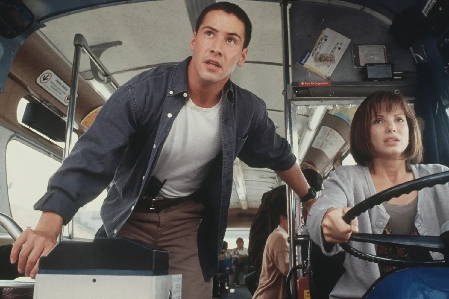 ساندرا بولاک و کیانو ریوز