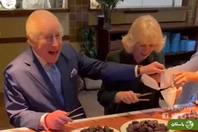 ویدئو | پادشاه و ملکه انگلستان به استقبال ماه رمضان رفتند!