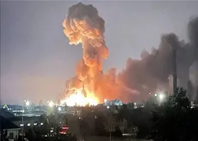 (عکس) حمله موشکی  به هواپیمای مسافربری در بوشهر