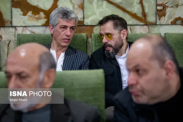 بازیگران پیشکسوت در مراسم یادبود عنایت بخشی