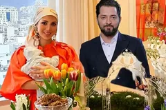 (عکس) آرزوی «مینا مختاری» همسر بهرام رادان، برای فرزندش