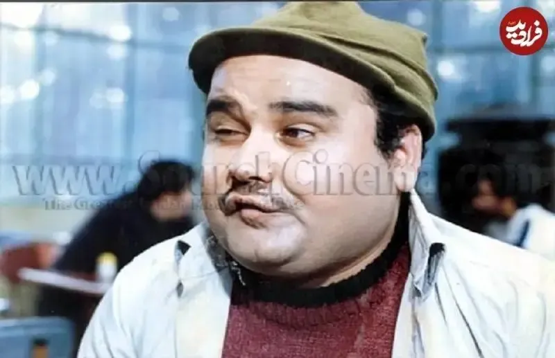 اکبر عبدی ۲۴ساله در اولین فیلم سینمایی که بازی کرد