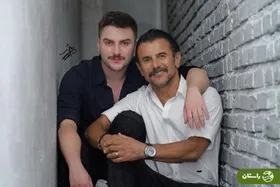 عکس‌های پدر پسری امین حیایی و دارا حیایی