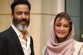 عکس | طبیعت گردی نیما فلاح و سحر ولدبیگی با دوچرخه