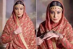 آزاده صمدی با استایل کلاسیک در اصفهان نظرها را به خودش جلب کرد