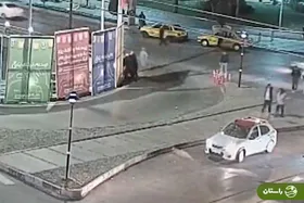 ویدئو | لحظه نجات جان دختر همدانی از خودکشی توسط پلیس راهور