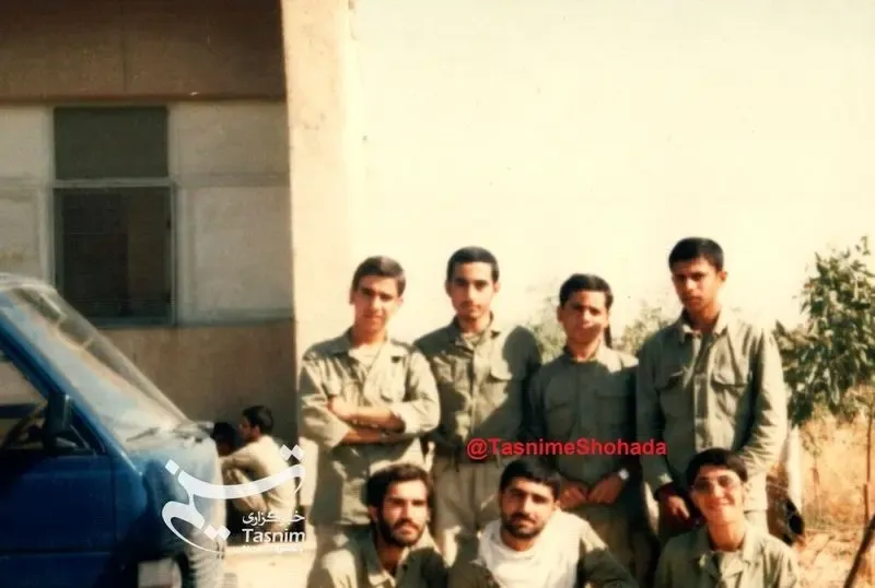 مجتبی خامنه ای در جبهه