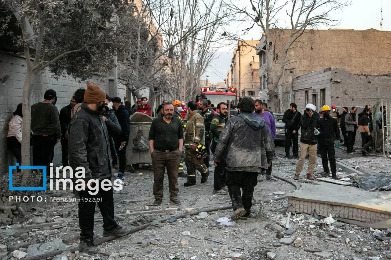 حمله به محله رسالت تهران