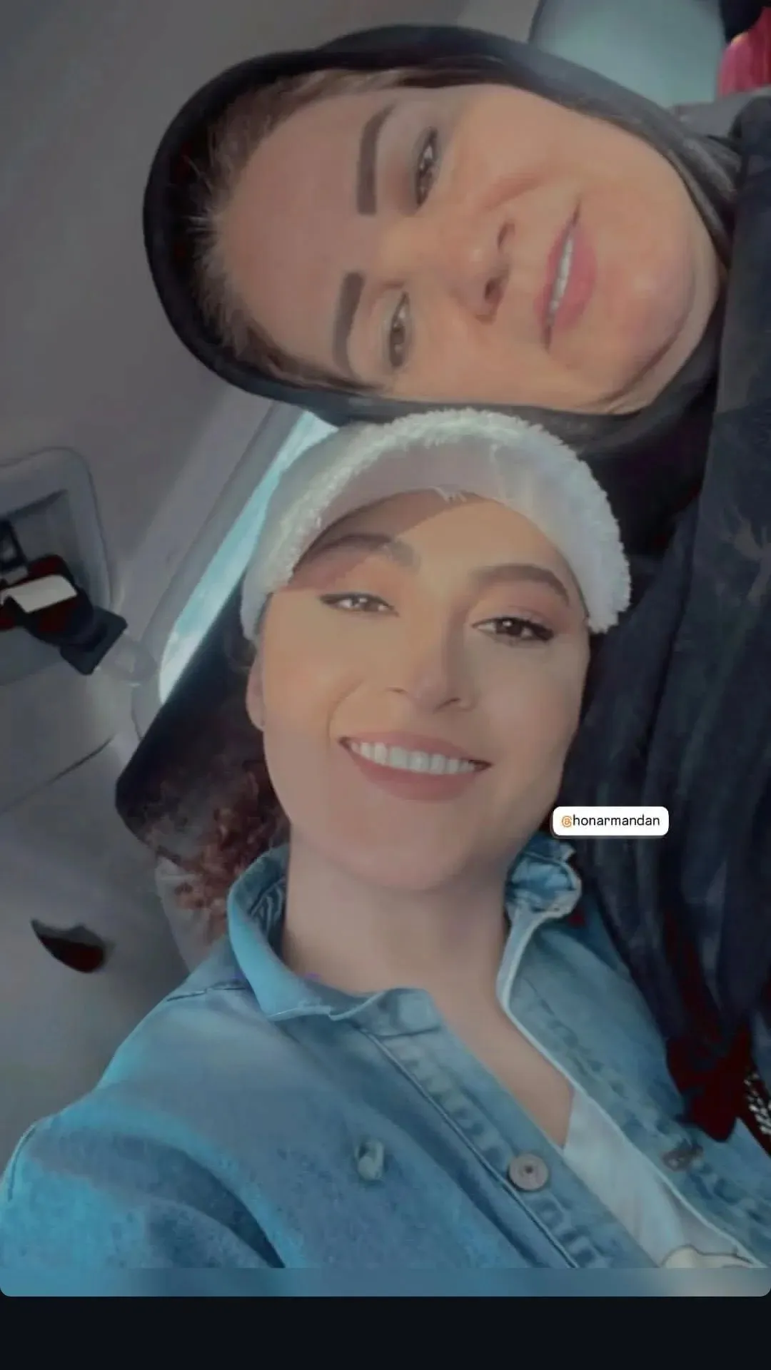 مریم مومن و مادرش