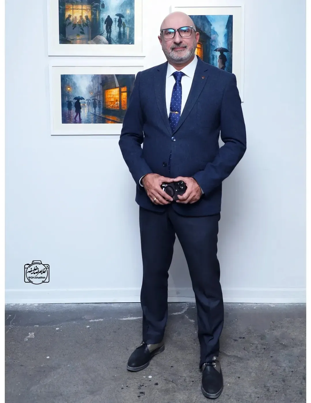 حضور بازیگران در نمایشگاه آثار نقاشی بهار نوروزپور و همسرش امیرعلی نبویان