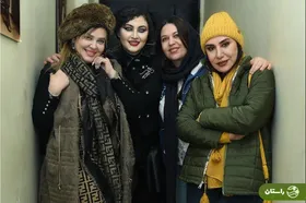 تصاویر | بهاره رهنما، نسیم ادبی، گیتی قاسمی و مریم مومن در پشت صحنه تئاتر «راه خروجی نیست»