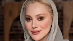 (عکس) استایل آرام جعفری با پالتو گلدوزی ابریشم