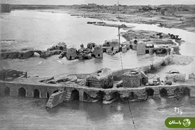 عکس | تونل زمان؛ دزفول و بلم سواری در رودخانه دز؛ سال ۱۳۱۴