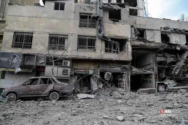 خسارات حمله به خیابان مطهری