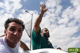 ویدئو | نطق احساسی هادی چوپان: در هیچ سختی حتی یک کلمه بد ایران را نگویید | مثل نسیمی باید برای مردم برقصیم