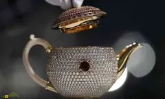 (تصاویر) گران‌ترین قوری جهان با ۳۴۵ میلیارد تومان قیمت که به «قوری خودخواه» مشهور است